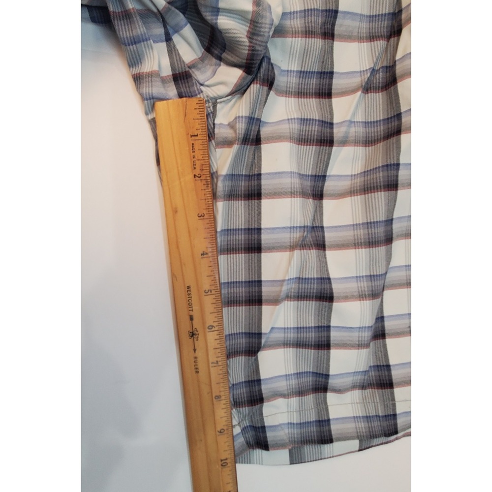 Tommy Bahama Shorts Mens 35 Plaid 9" Inseam Casual Chino Pleated Relaxed Golf - Picture 3 of 9